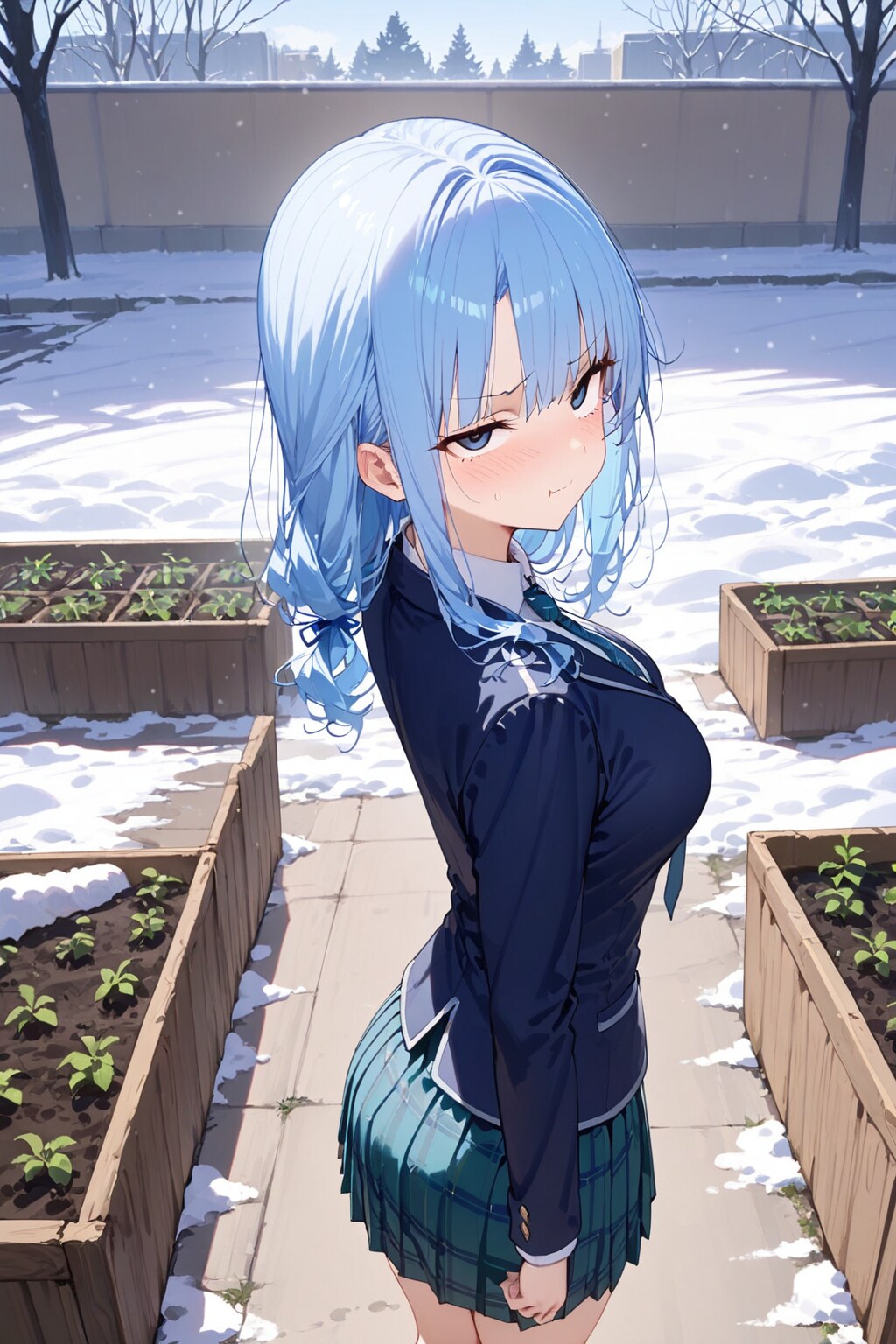 この県でも雪なんて積もることあるんですね