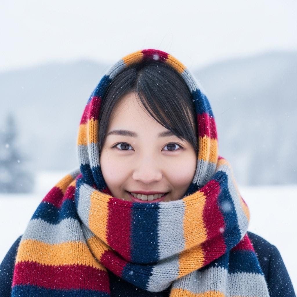 雪だね！