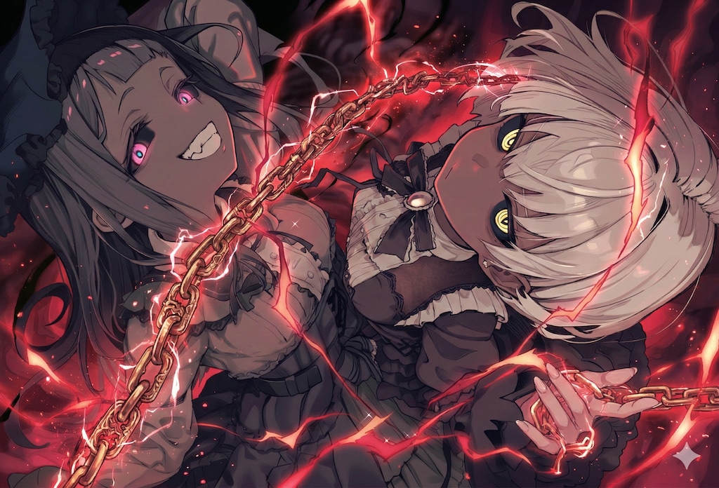 闇堕ち魔法少女twins