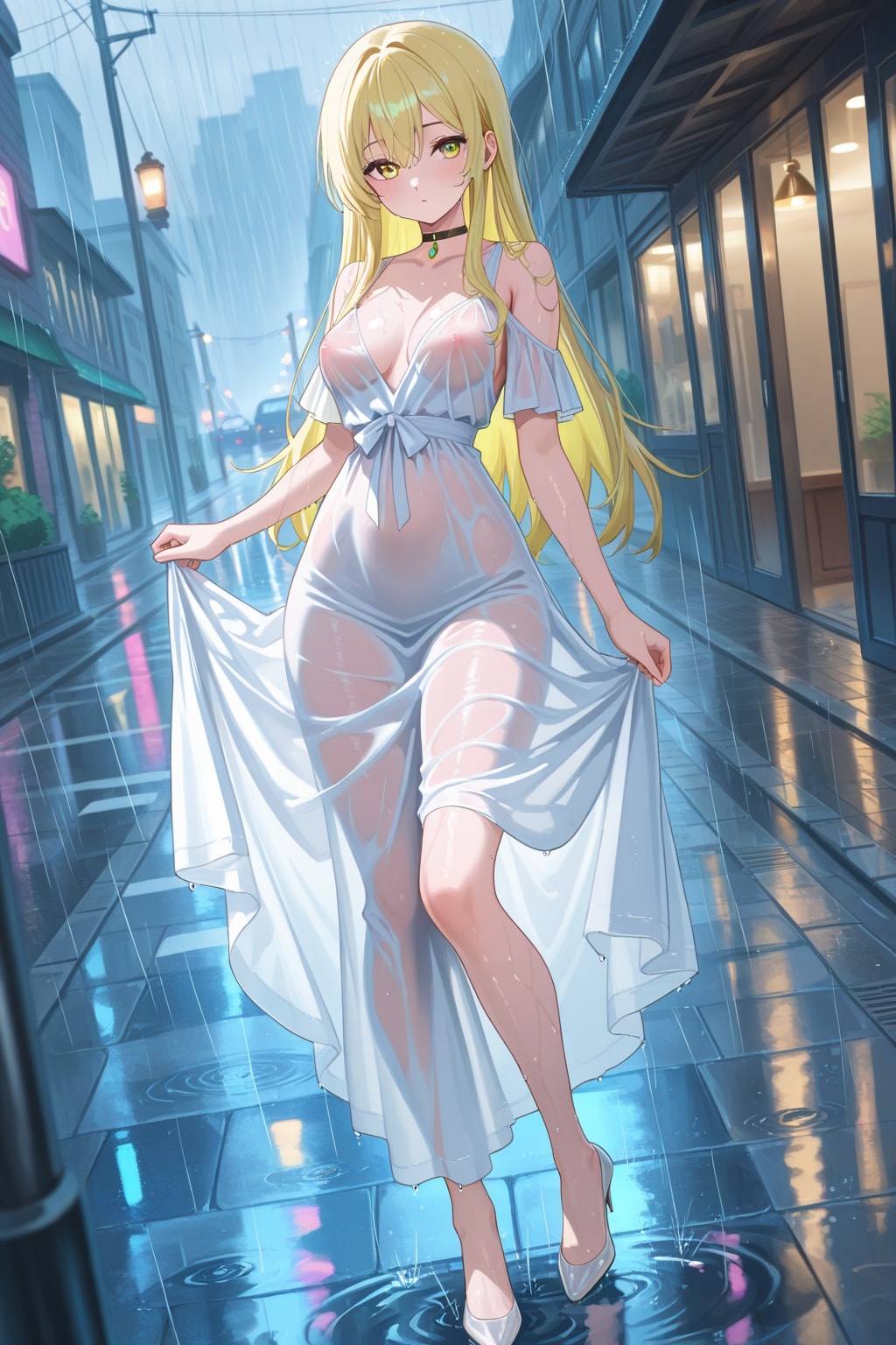 ずぶ濡れLEMONちゃん