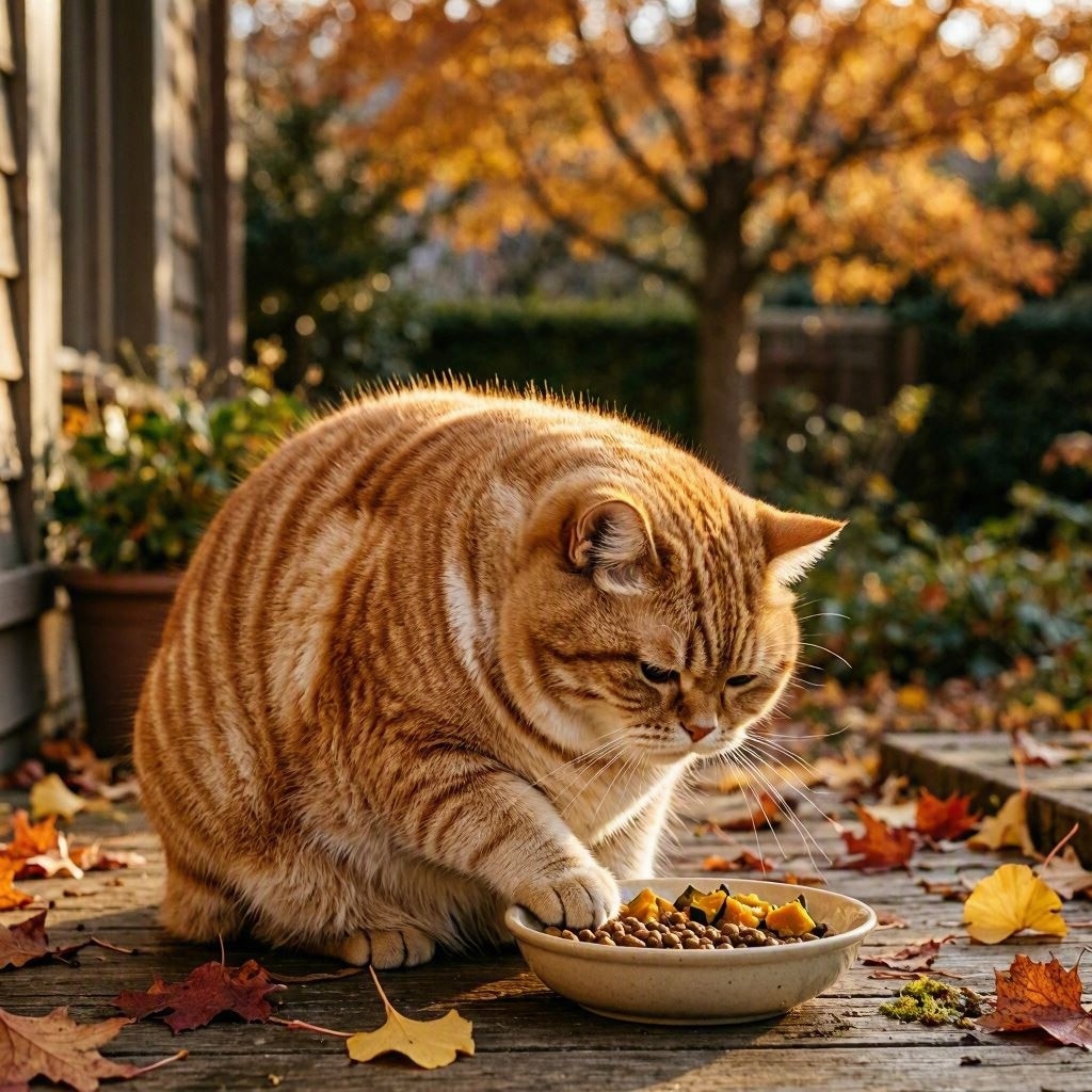 食欲の秋の猫 | の人気AIイラスト・グラビア