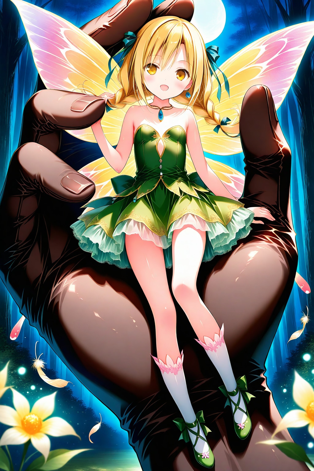 手のひらの上の妖精