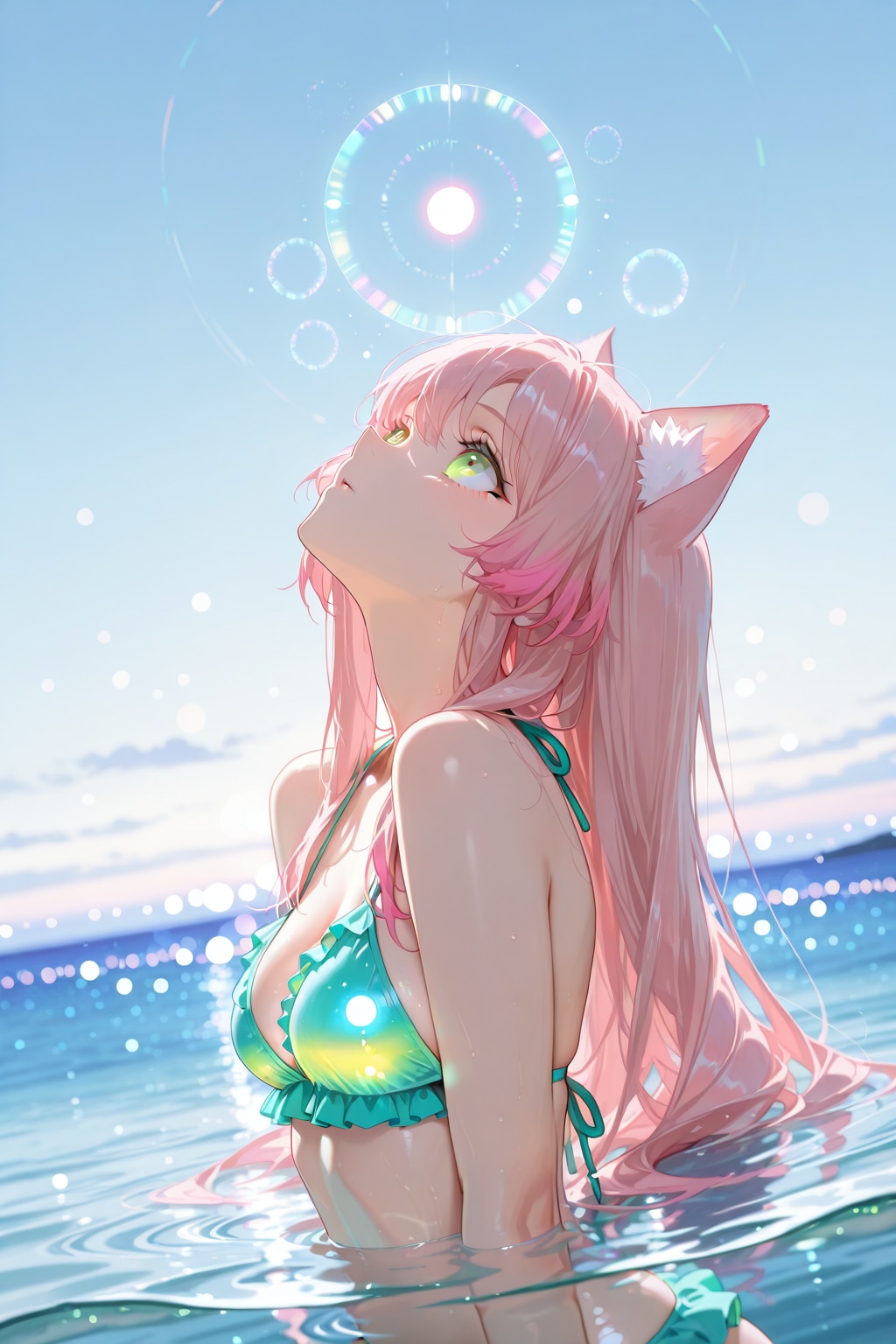 プカプカぼ～っと、、、