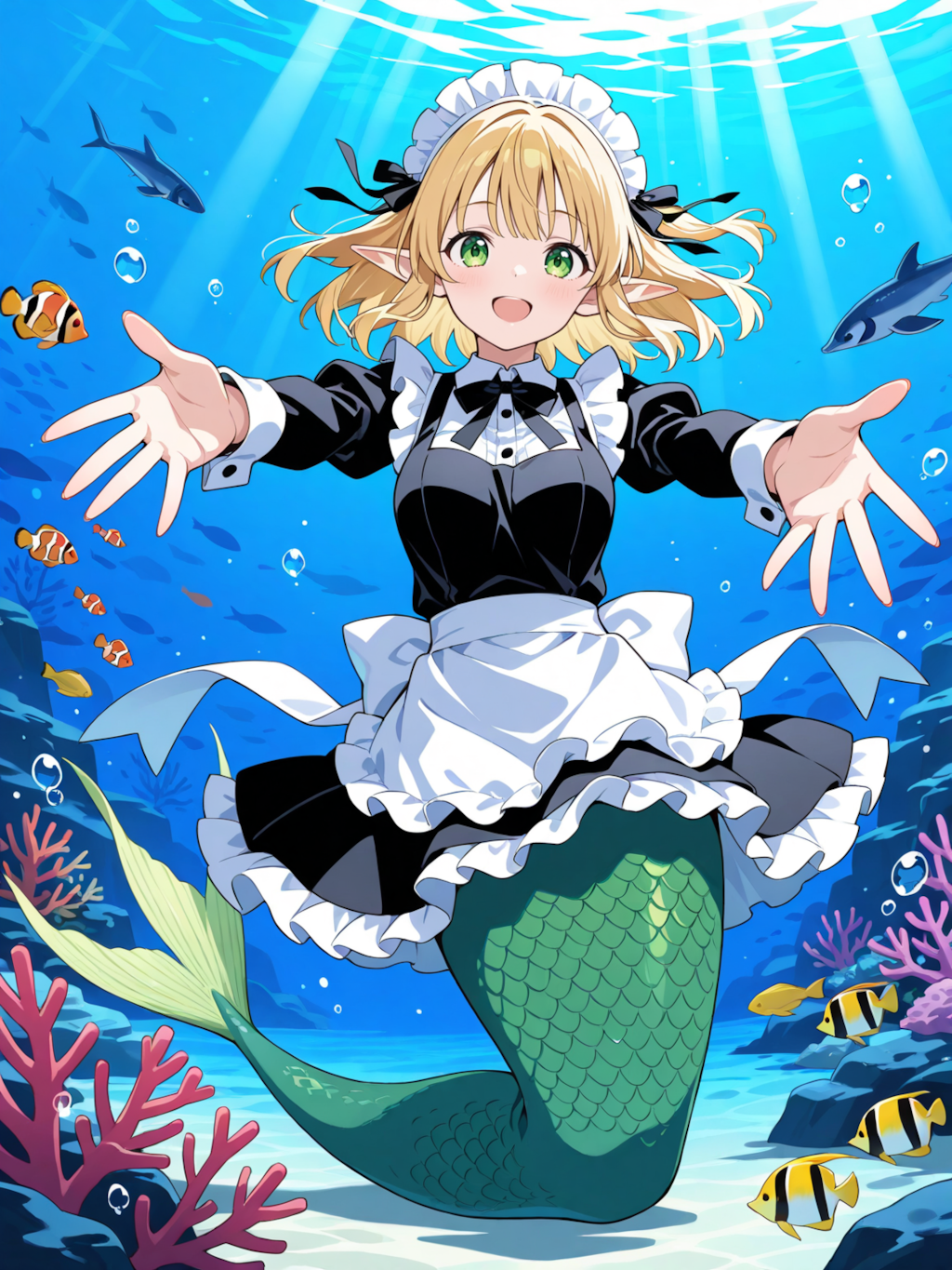 マァ、メイドのエルフちゃん