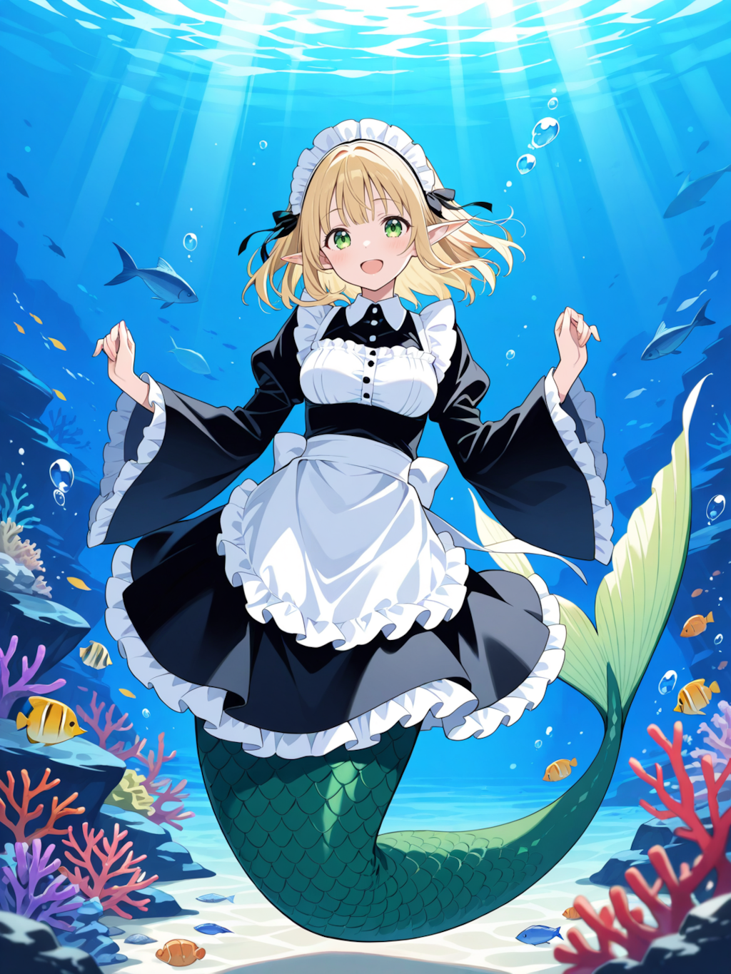 マァ、メイドのエルフちゃん