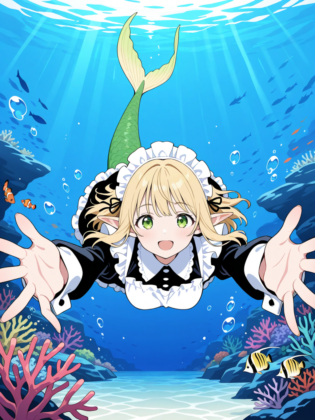 マァ、メイドのエルフちゃん