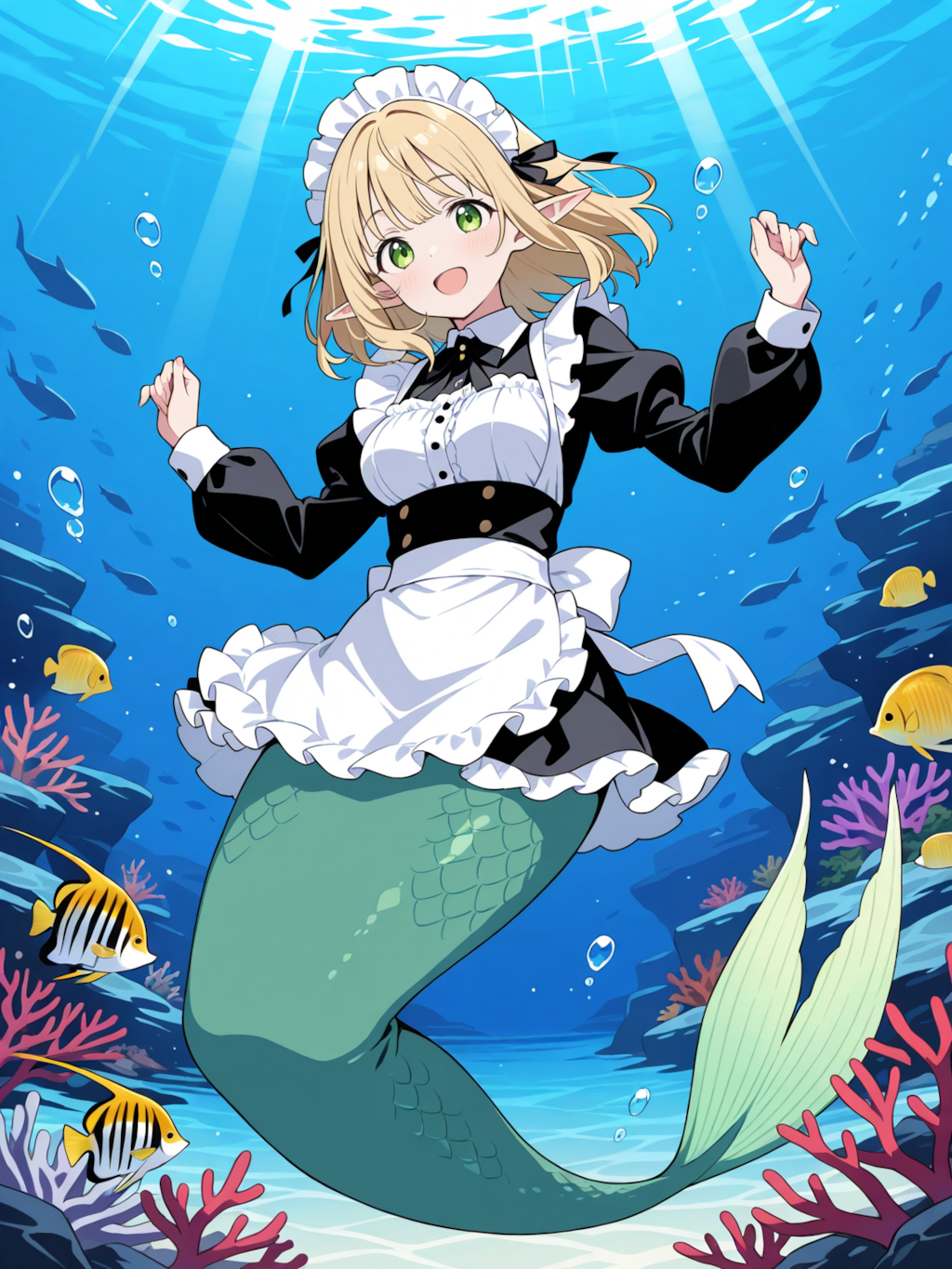 マァ、メイドのエルフちゃん