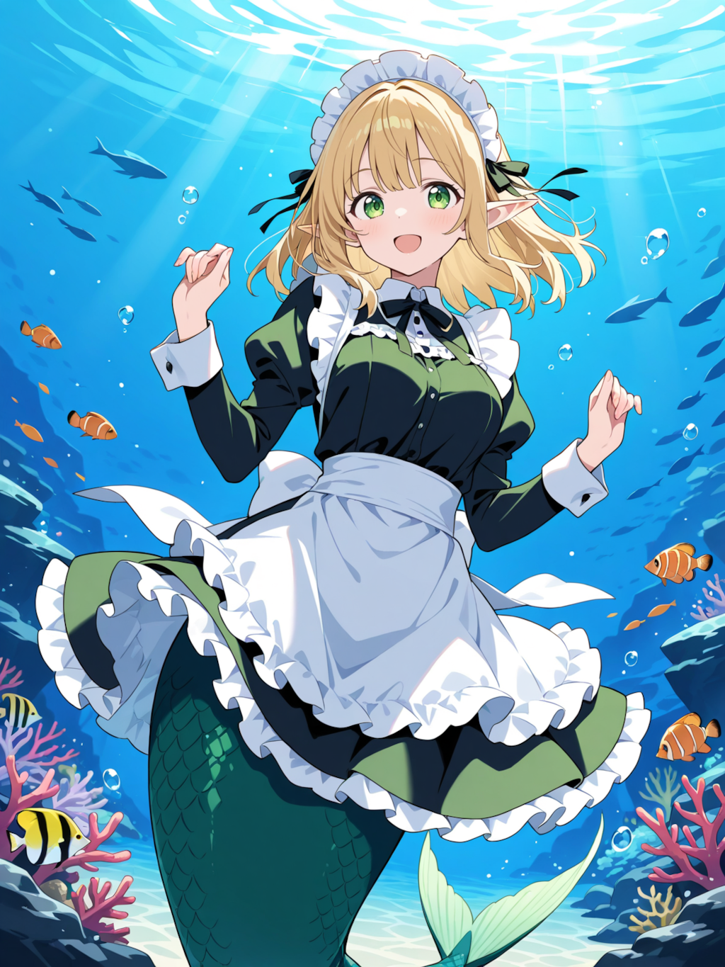 マァ、メイドのエルフちゃん