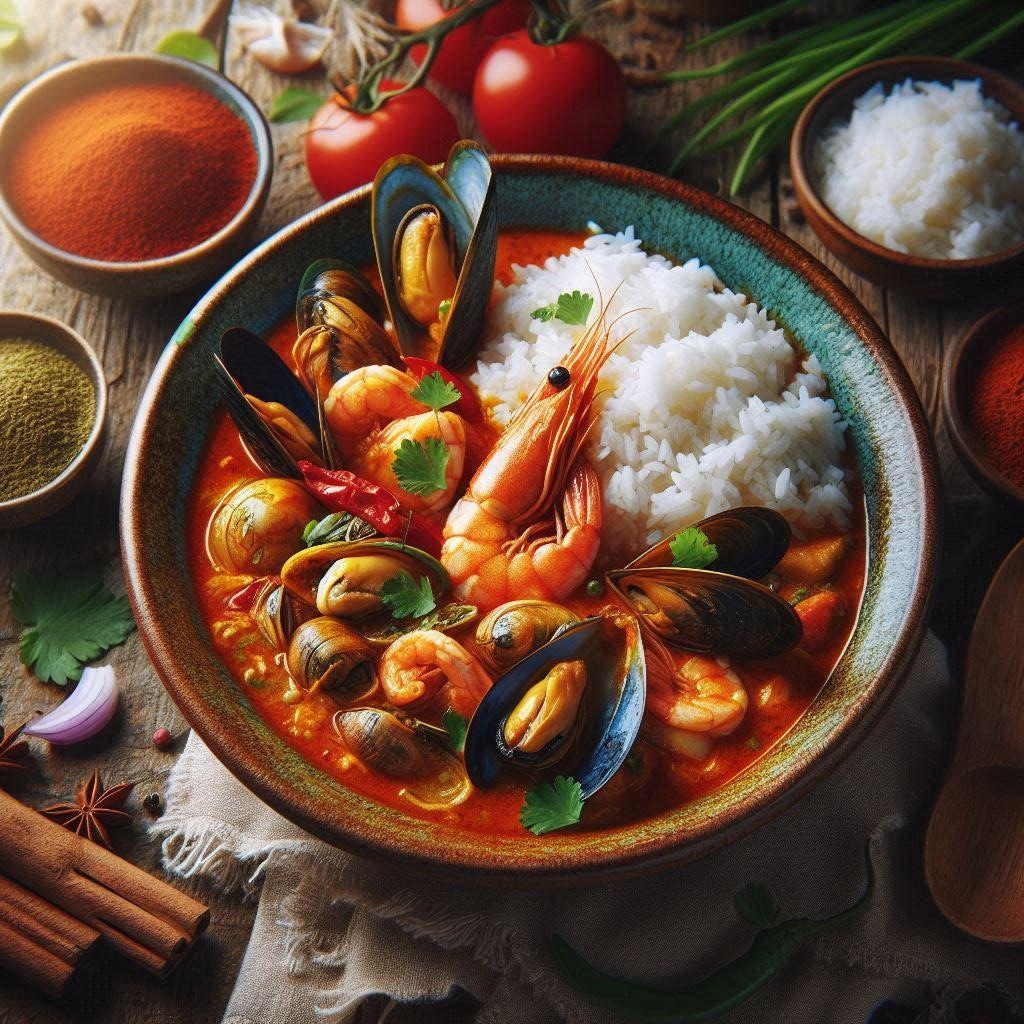 シーフードカレー