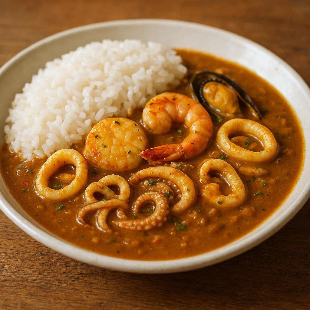 シーフードカレー