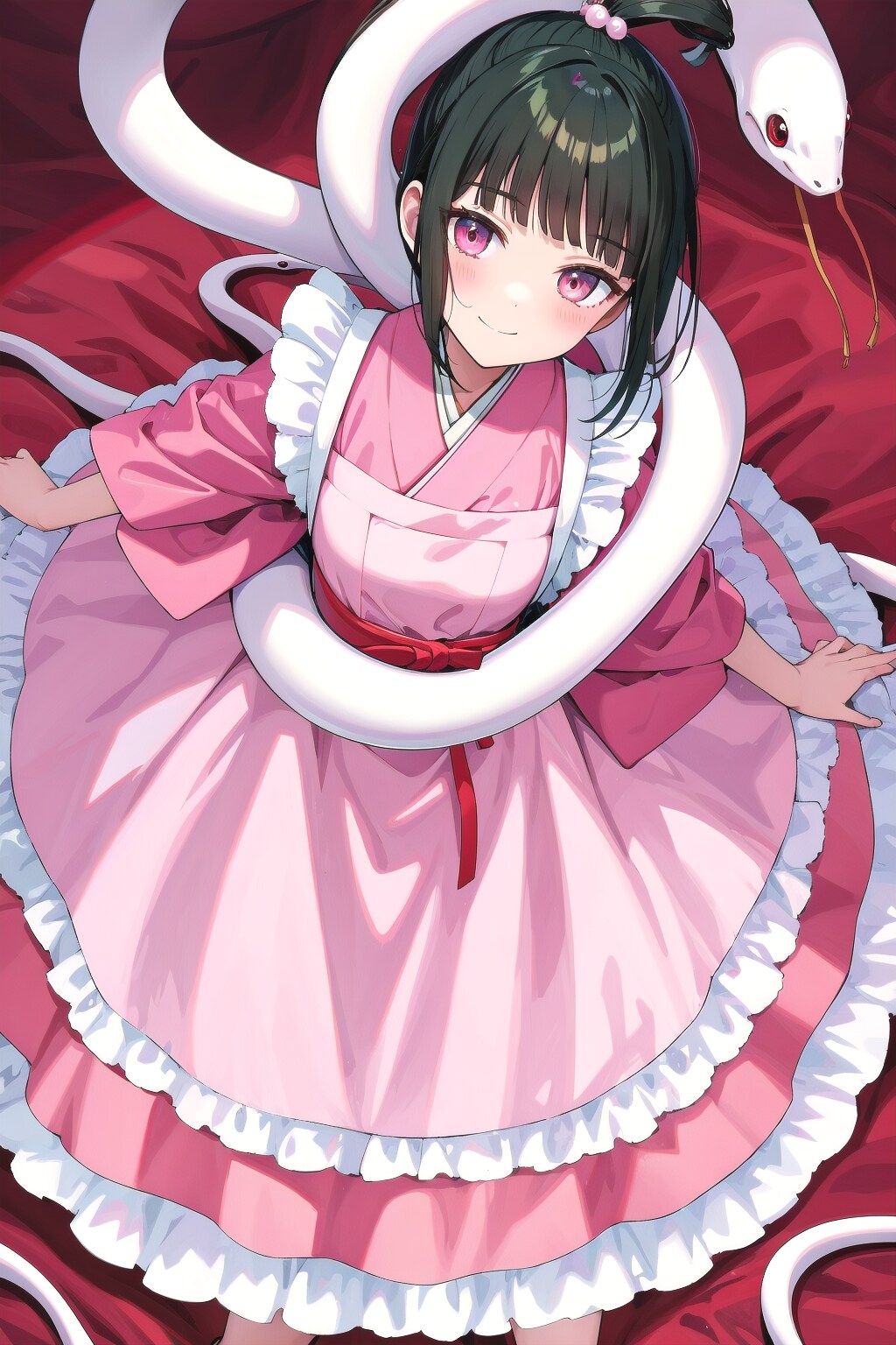 しろへびさんなのです
