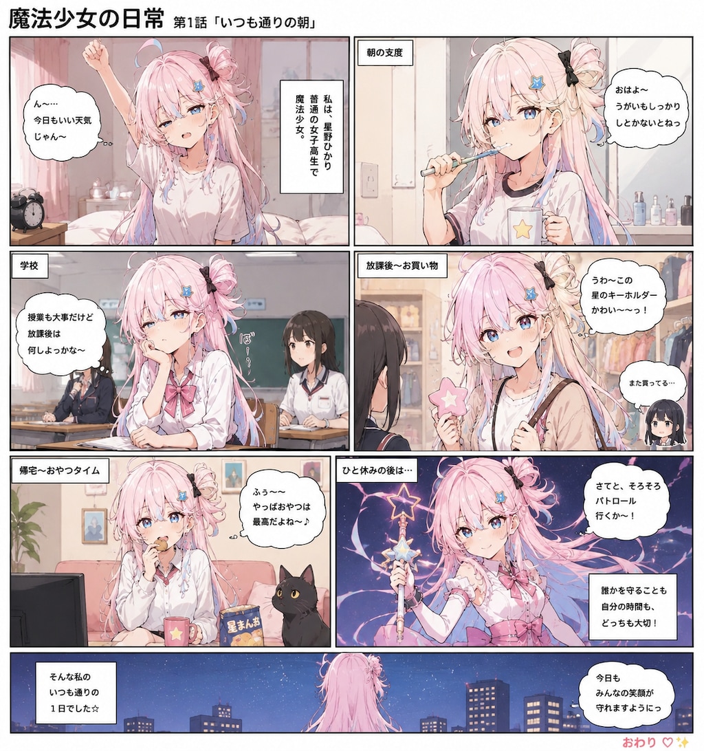 魔法少女の日常