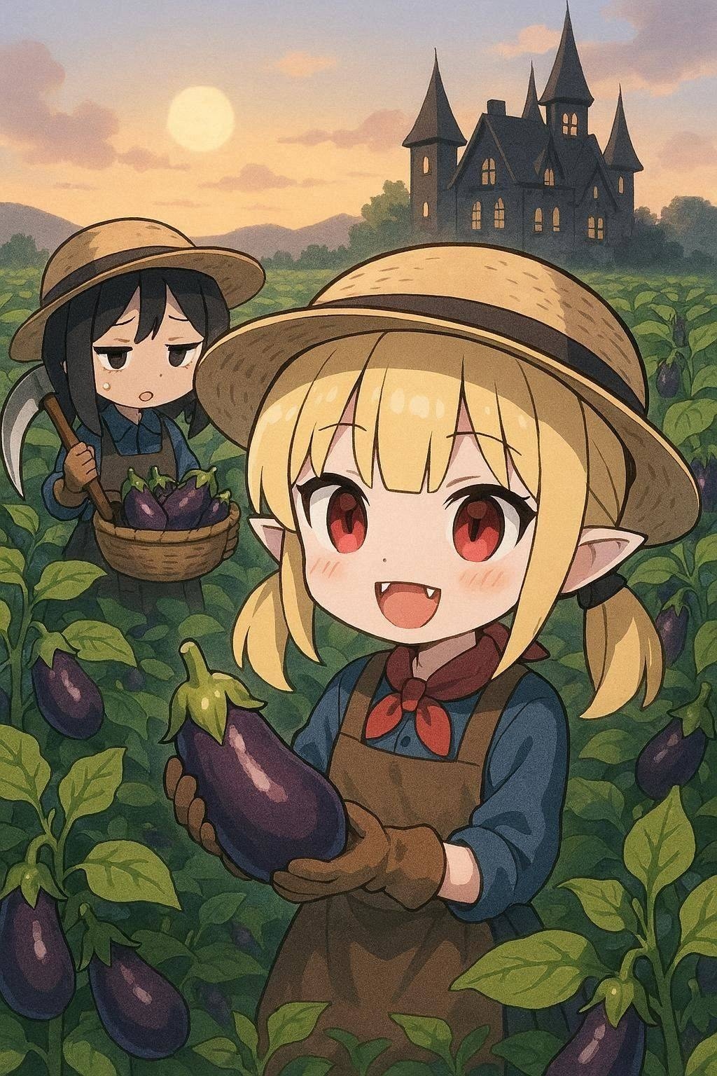 夏だ・朝イチでナスだ・ヴァンパイア