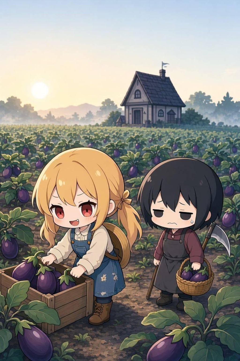 夏だ・朝イチでナスだ・ヴァンパイア