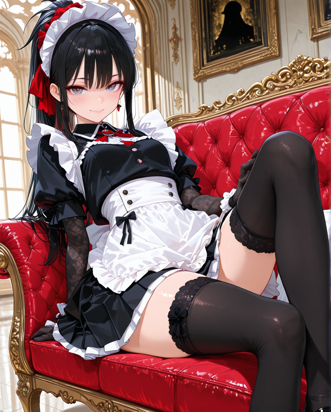 Suzuka（涼花）- メイド | の人気AIイラスト・グラビア