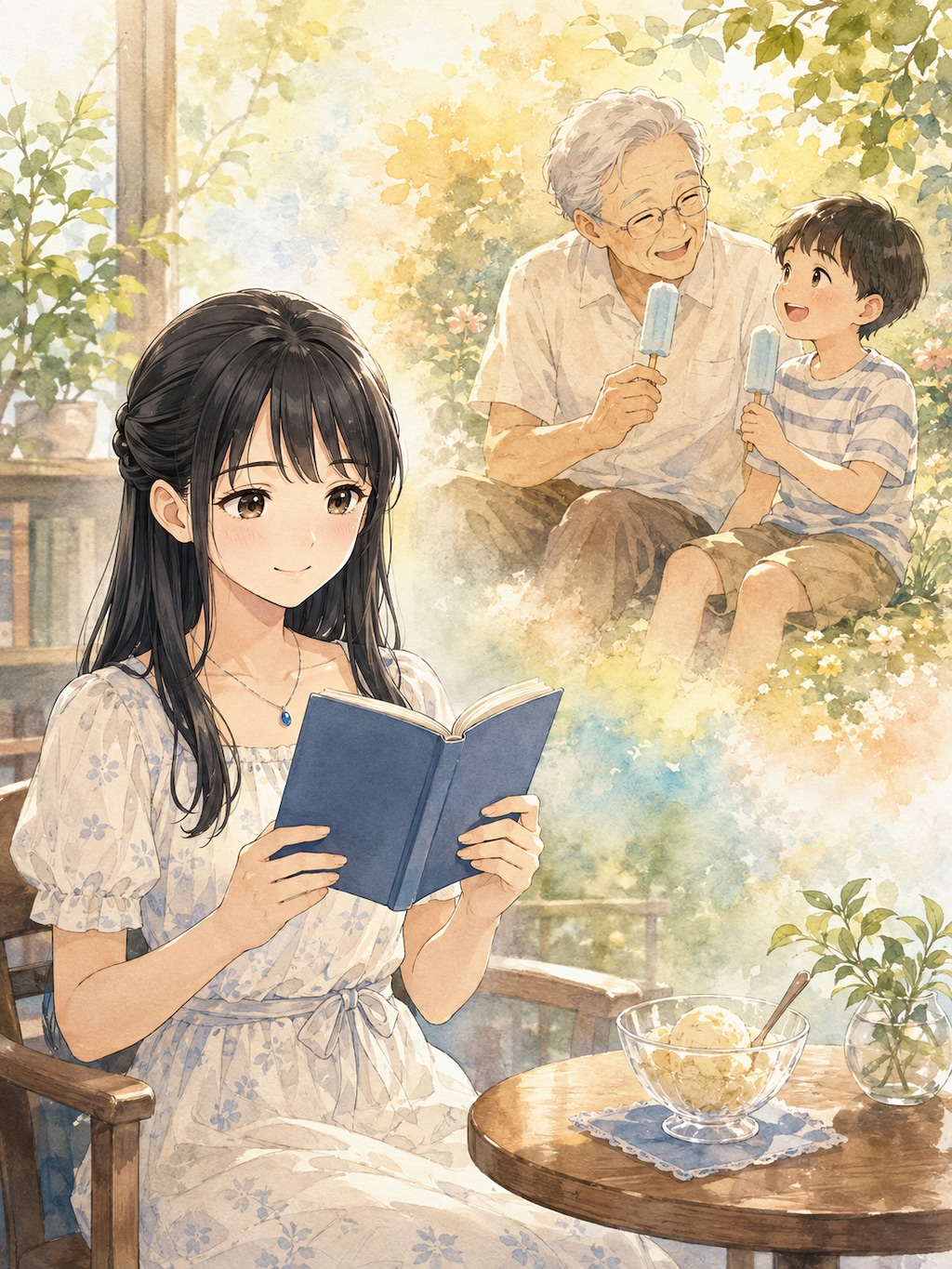 本屋の女性 4