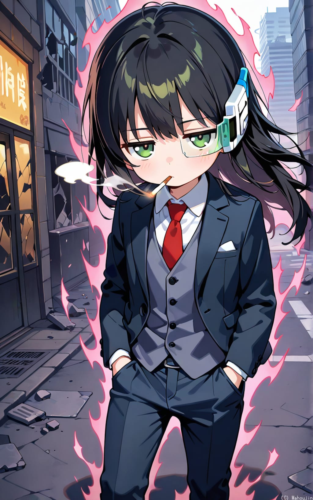 「ん、現場に到着」