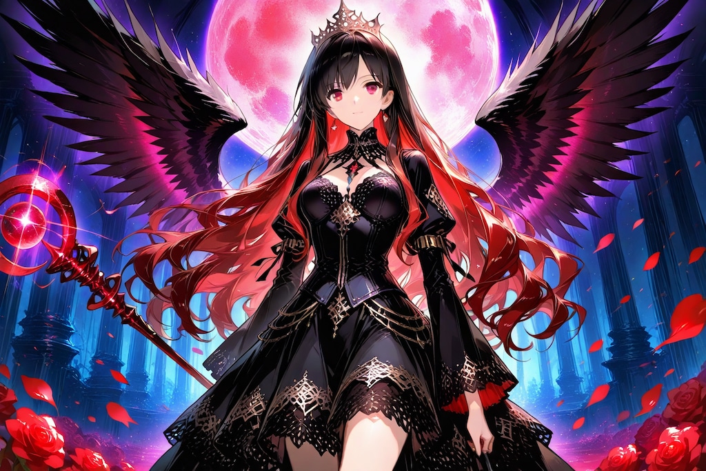 🌙(全モデル生成)紅き月の魔人🌙