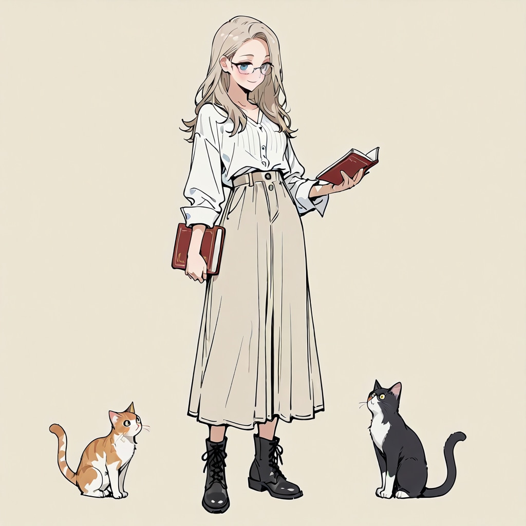 猫とフラット 02