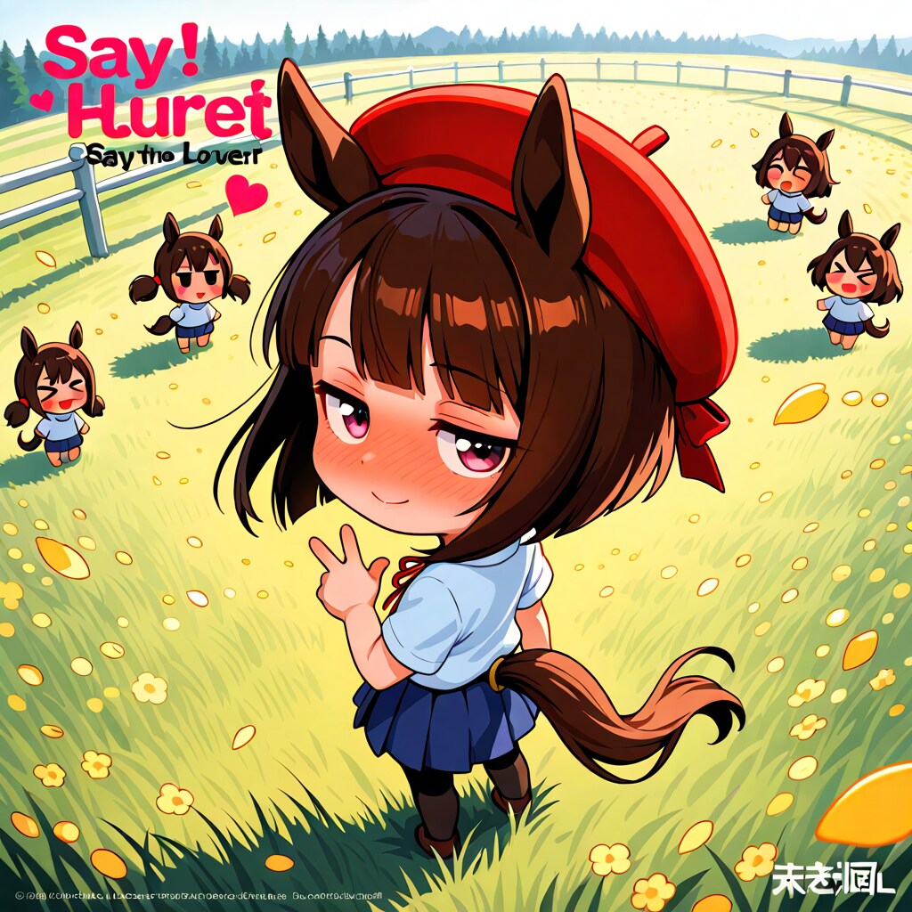 見返りちびちゃん。
