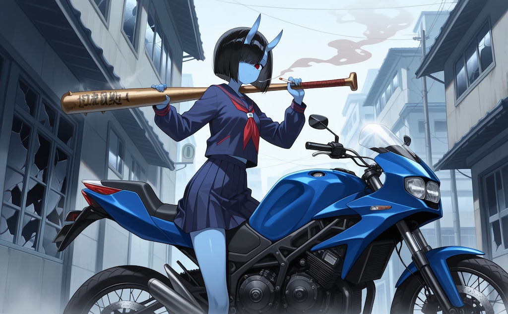 校舎の窓ガラス壊して回った