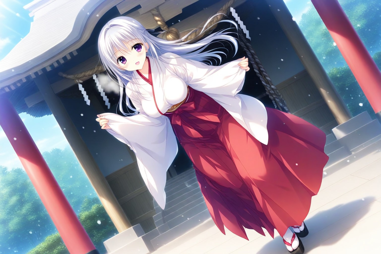 巫女詣 | の人気AIイラスト・グラビア