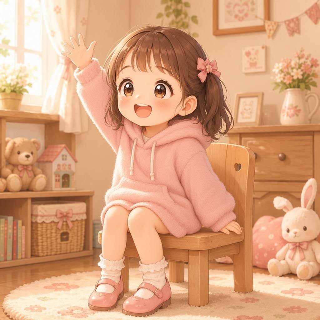 AI生成イラストをAIで加工した