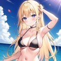 ビキニ姿のちちぷいちゃん 5枚目