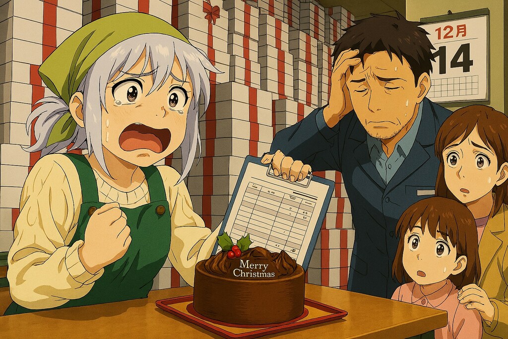 注文間違えたぁ！ クリスマス13日前