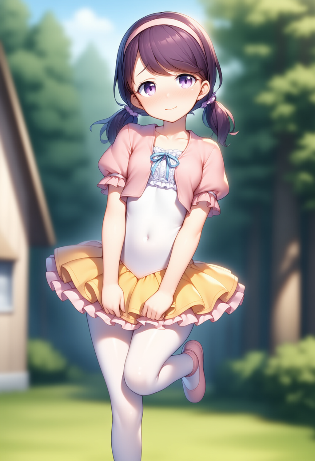 とある魔法少女モチーフ・発表会用レオタード・６