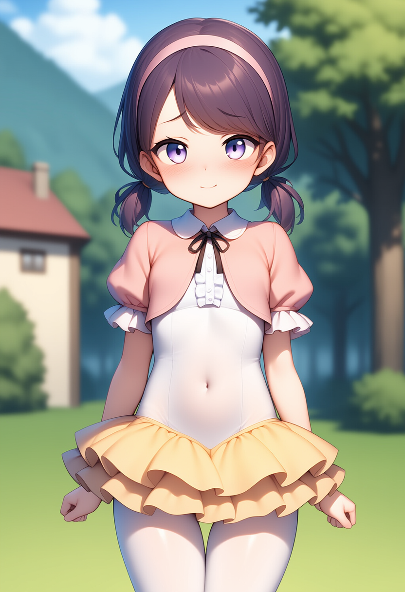 とある魔法少女モチーフ・発表会用レオタード・６