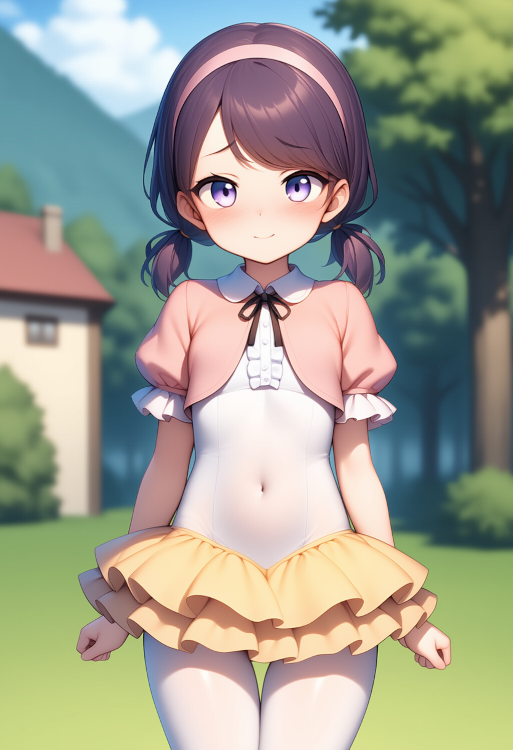 とある魔法少女モチーフ・発表会用レオタード・６
