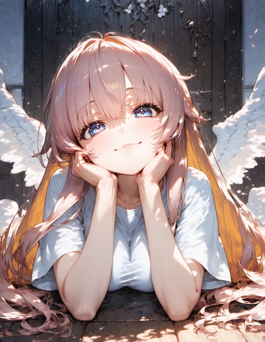 An Angel's Gentle Smile