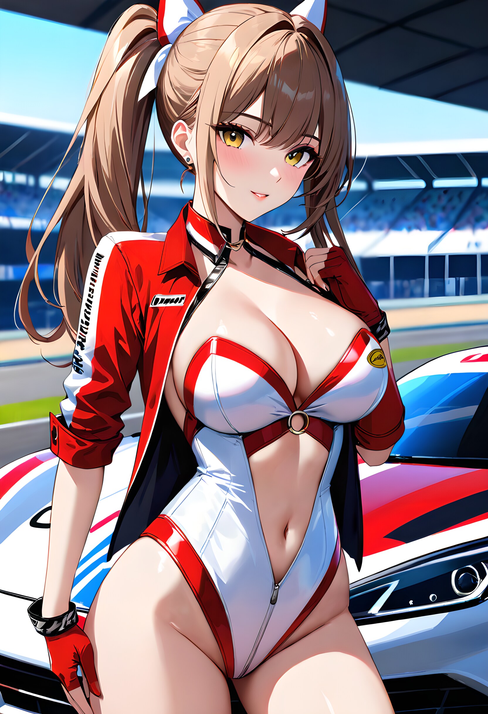 レーサー兼レースクイーン