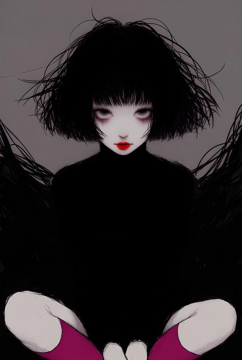 寝不足 | の人気AIイラスト・グラビア