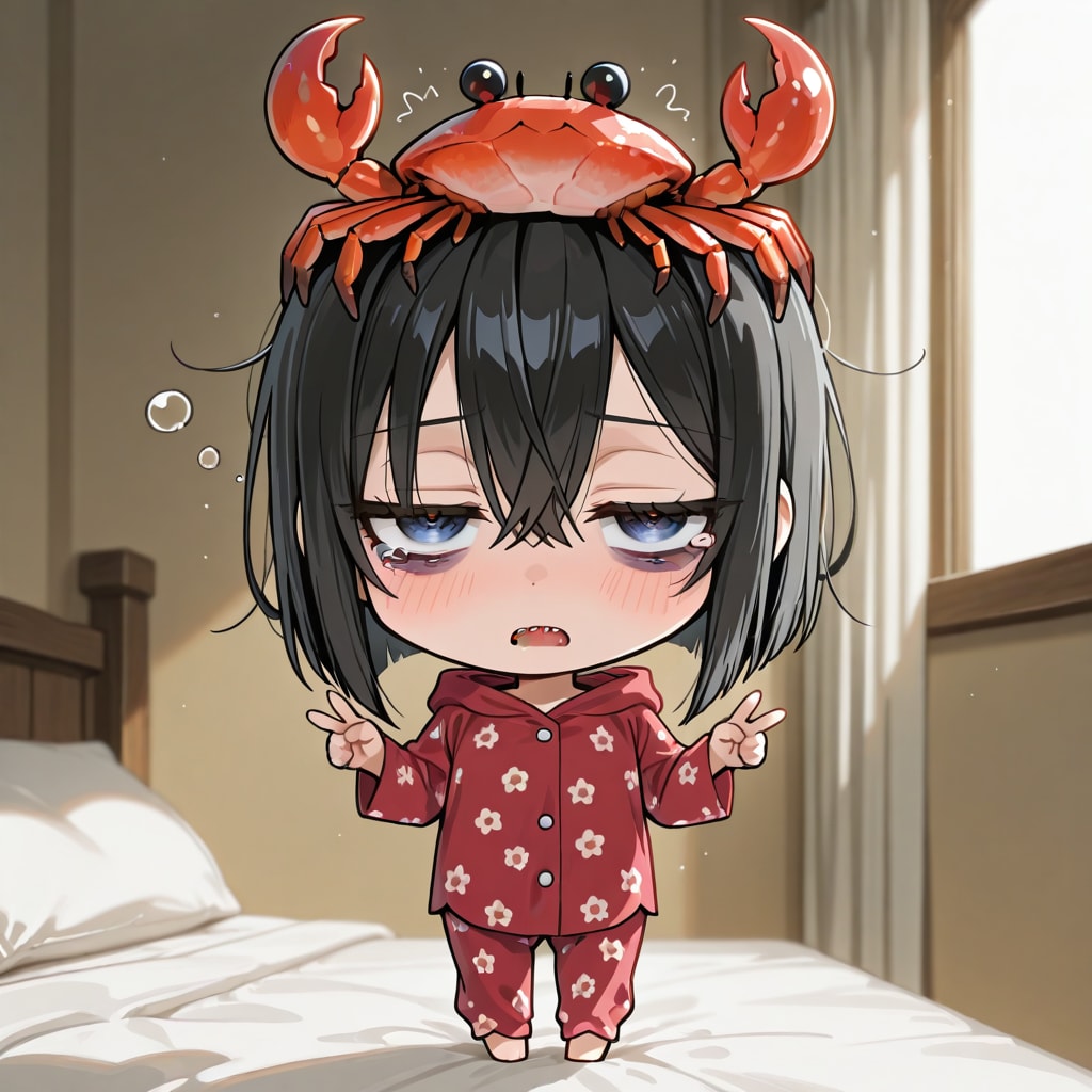 にいちゃん、おはカニおんざへっど…🦀 | の人気AIイラスト・グラビア