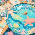 机の上の人魚 3 3枚目