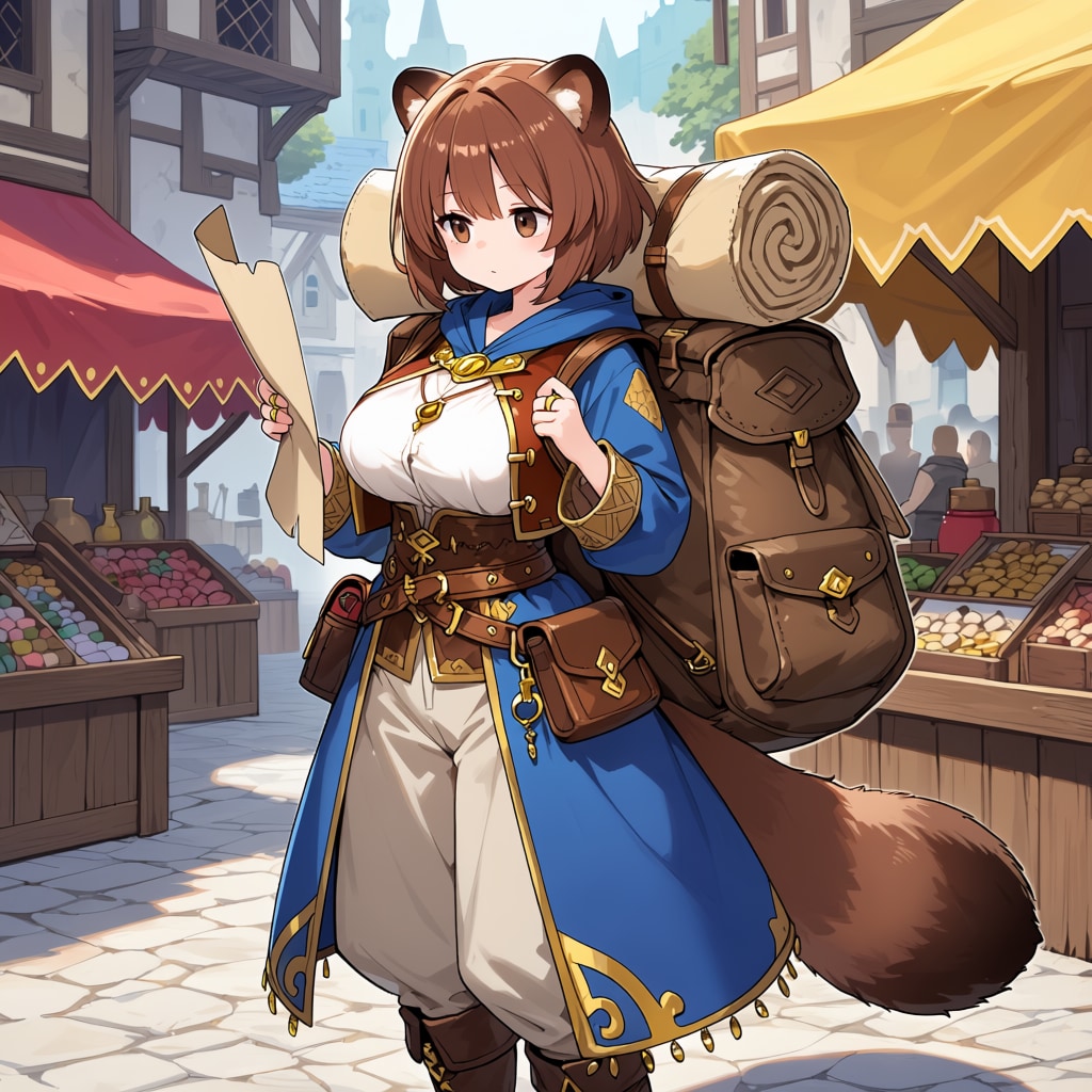 商人タヌキちゃん