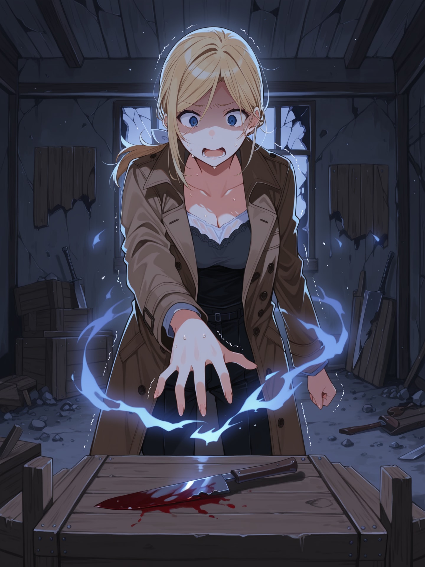 潔癖症のサイコメトラー | の人気AIイラスト・グラビア