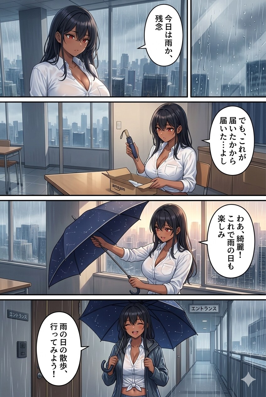 雨だよ