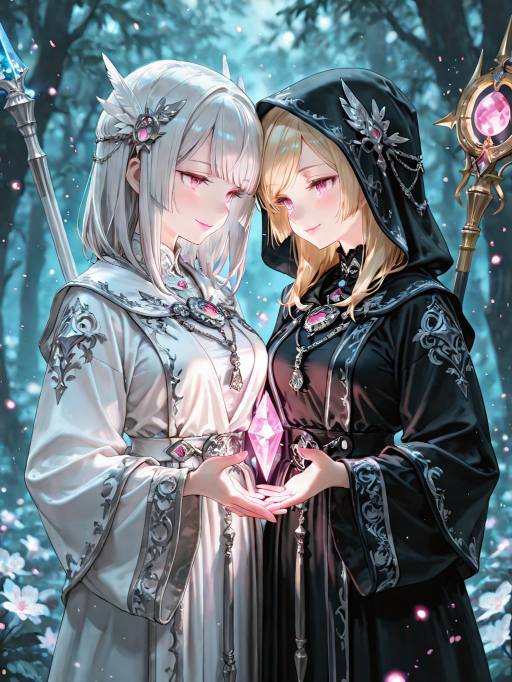 白と黒の魔術師