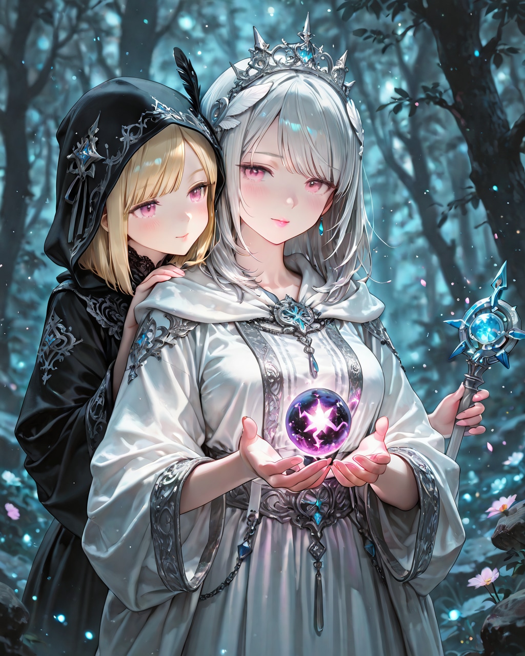 白と黒の魔術師