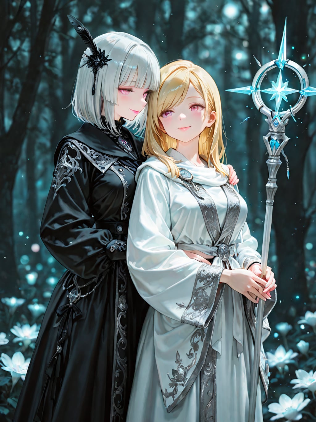 白と黒の魔術師