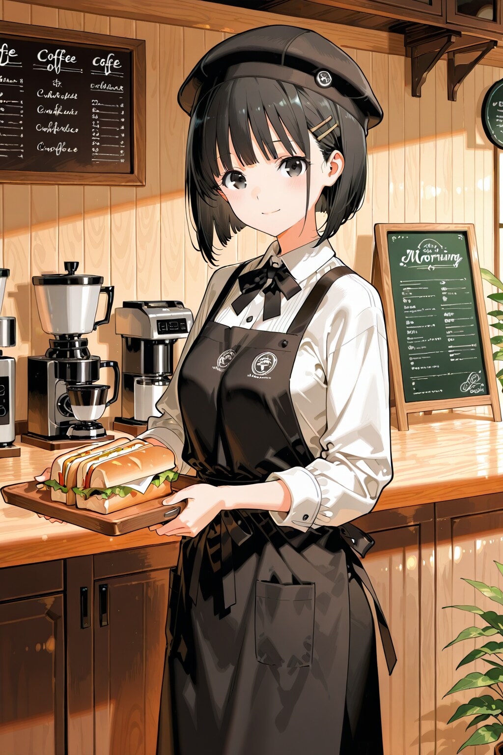 妹ちゃん✨カフェへようこそ‼️🥰☕️✨２１７ | の人気AIイラスト・グラビア