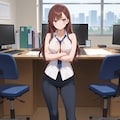 常時、ネクタイ着用のうちの子の桐島さん 2枚目