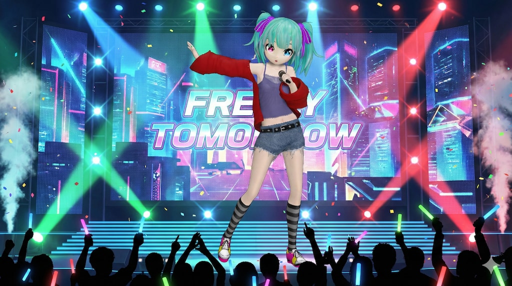 ミクさん ライブ中