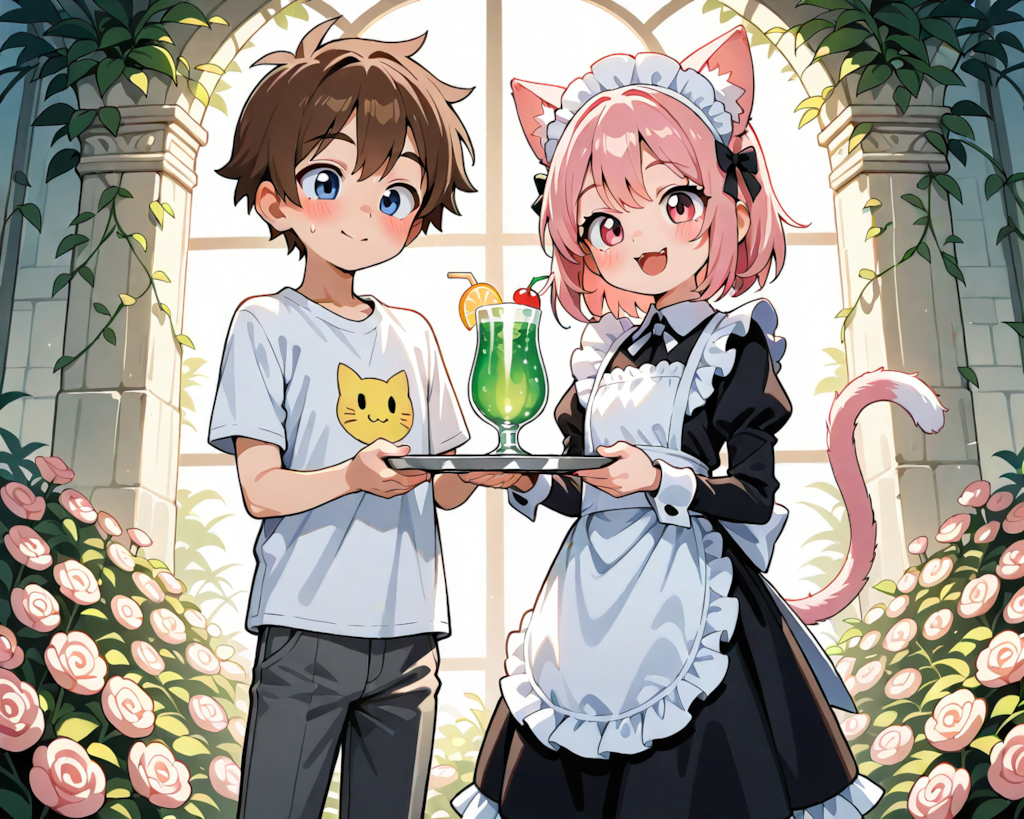 成司坊ちゃまとねこメイド