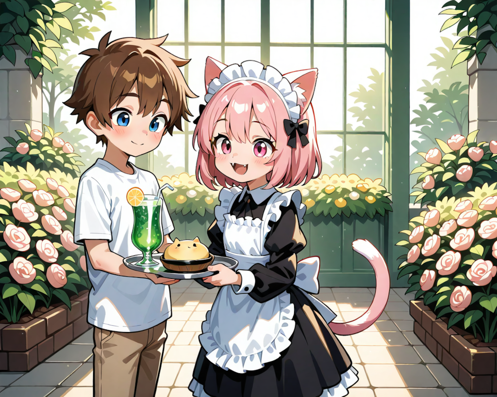 成司坊ちゃまとねこメイド