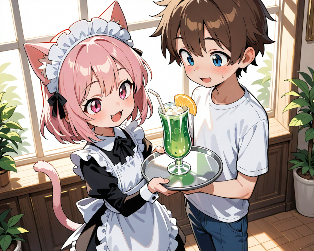 成司坊ちゃまとねこメイド