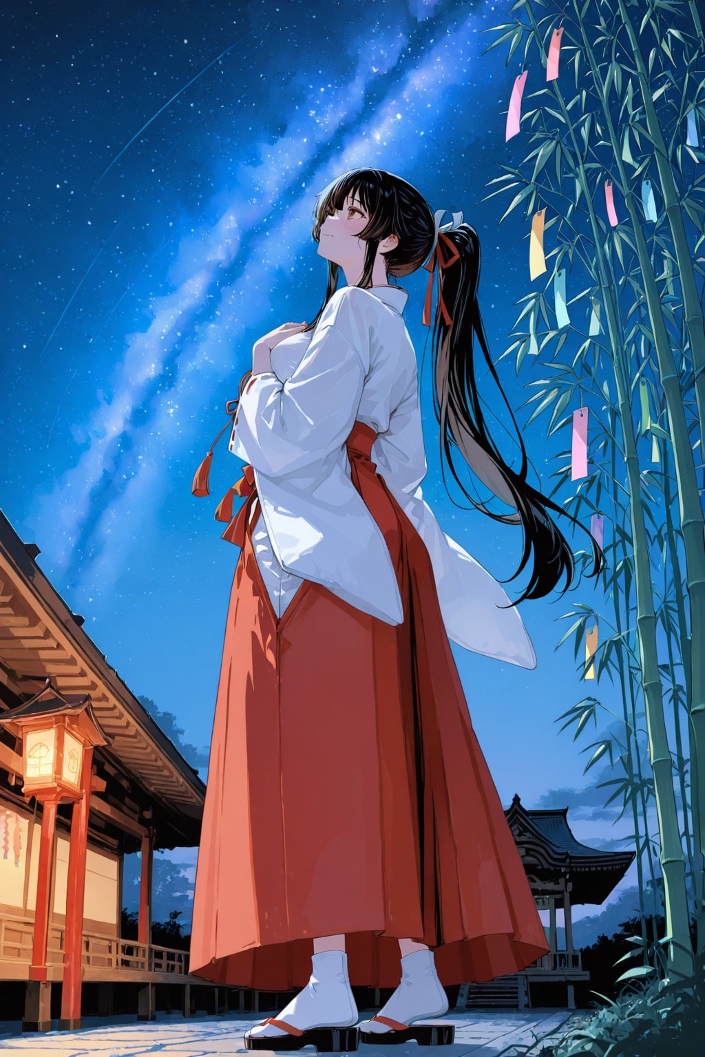 星空に願う巫女さん、再び。（APRICOT）